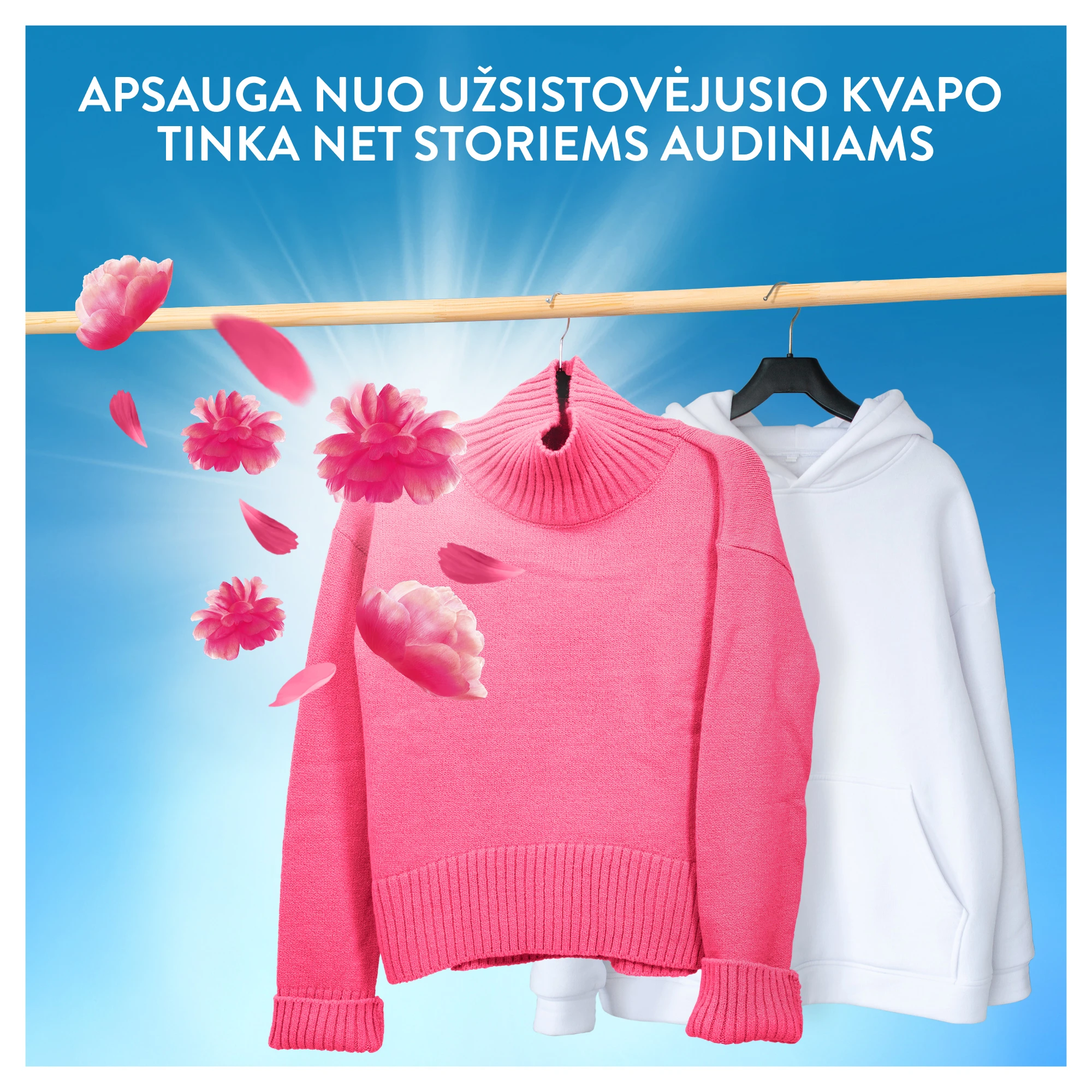 Audinių minkštiklis Lenor Rožinė Blossom 1,204 l (86 skalbimai) aprašymas - Prekės nuotrauka