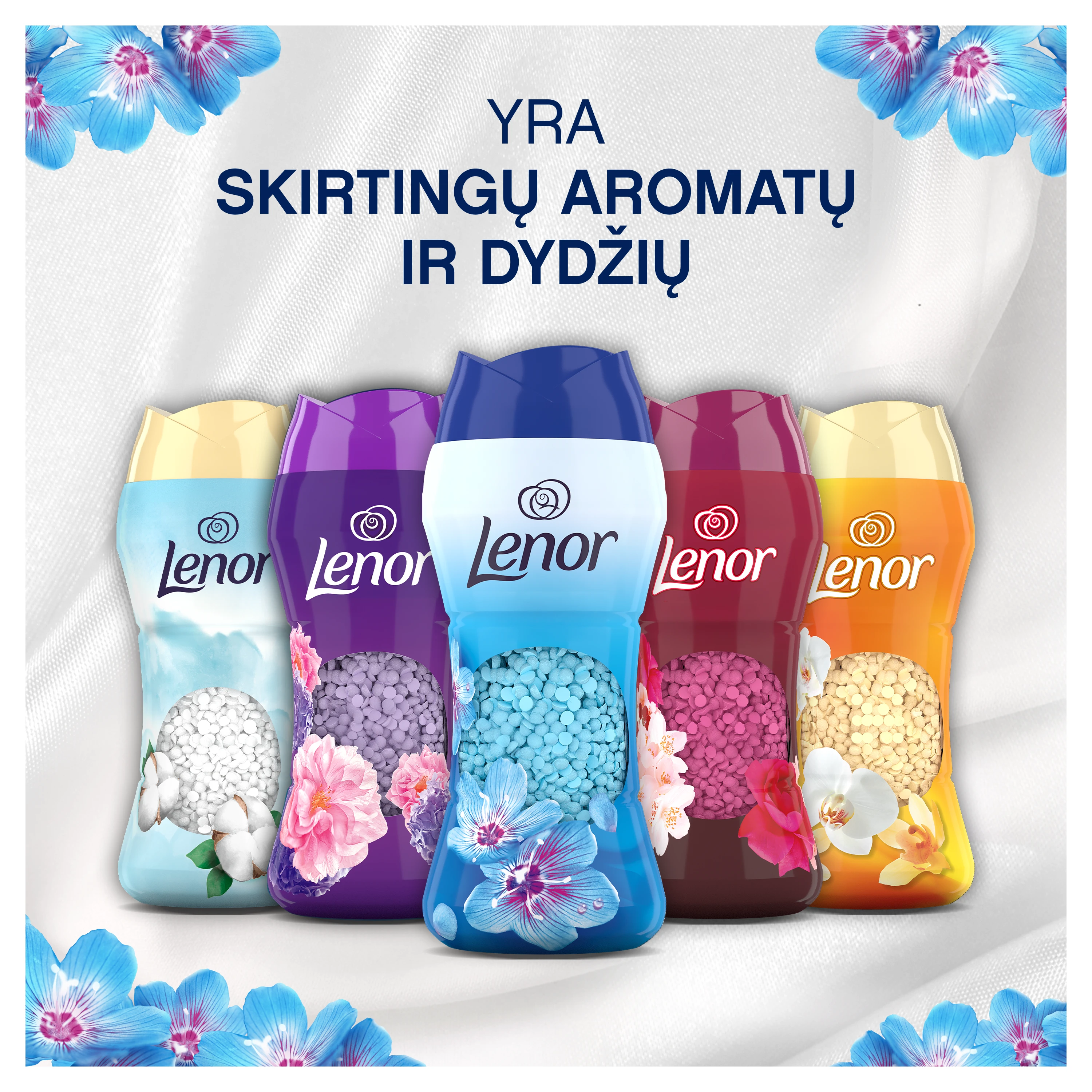 LENOR Kvapų Granulės Spring Awakening 735 g (60 Skalbimai) aprašymas - Prekės nuotrauka