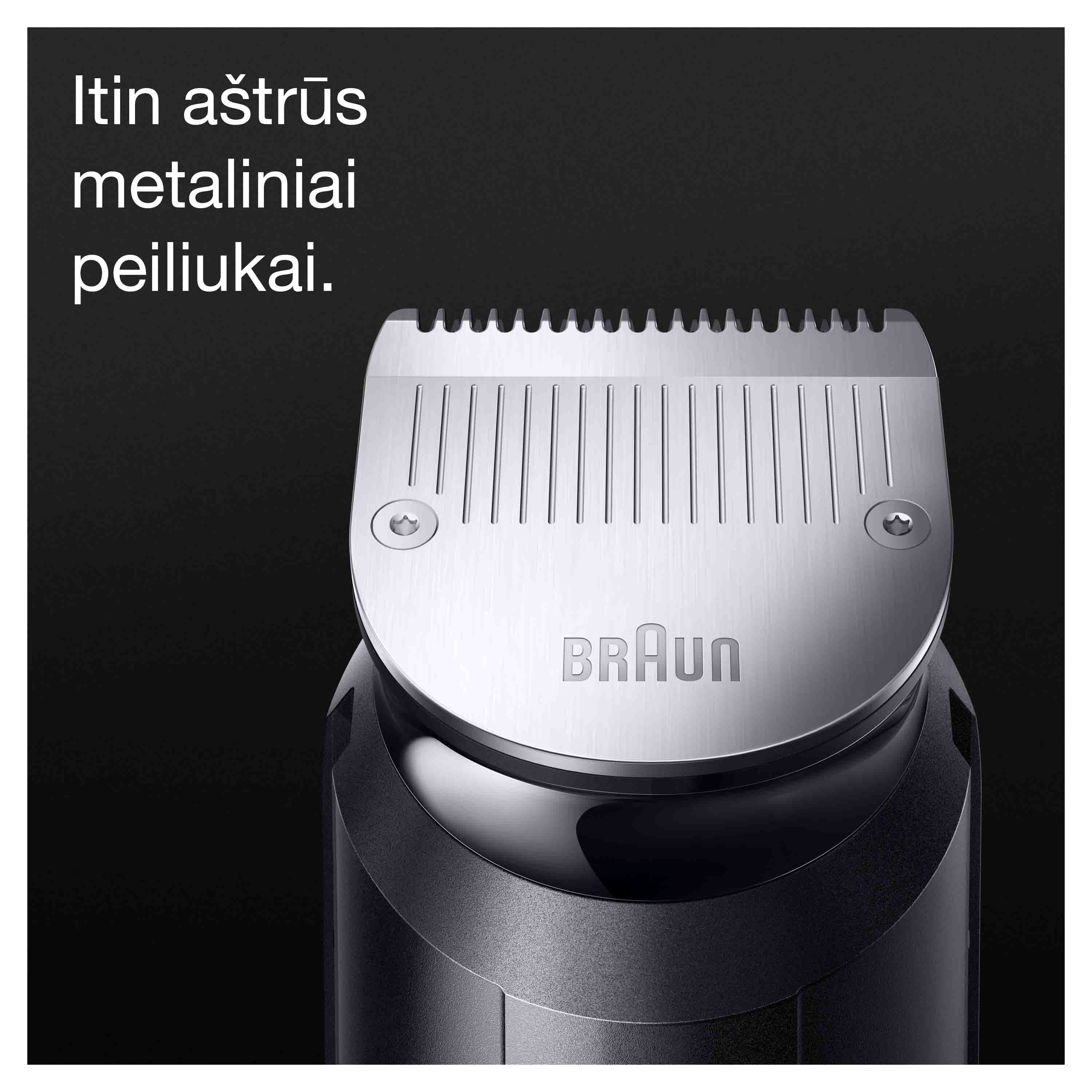 MGK7420 Braun Kirpimo Rinkinys Viskas Viename 10in1 aprašymas - Prekės nuotrauka