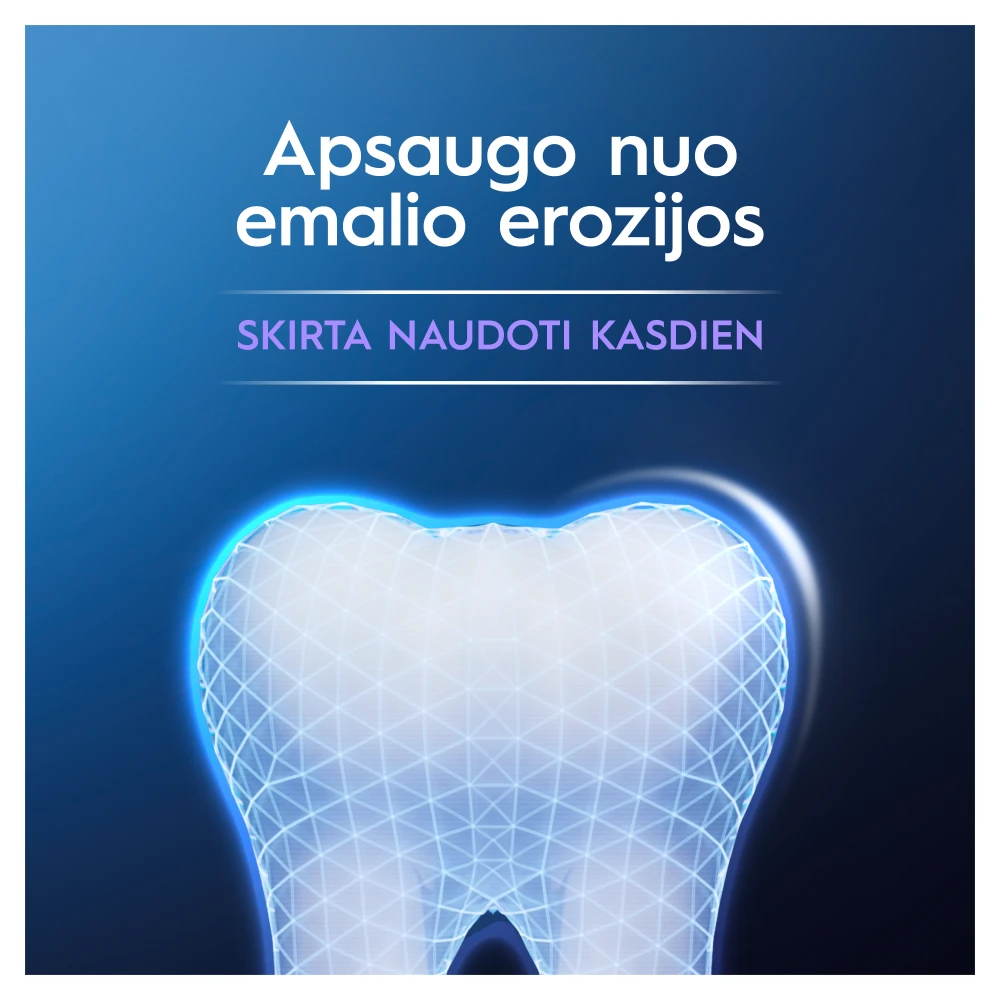 Braun Oral-B Advanced Healthy Whitening Arctic Fresh Dantų pasta, 75 ml aprašymas - Prekės nuotrauka