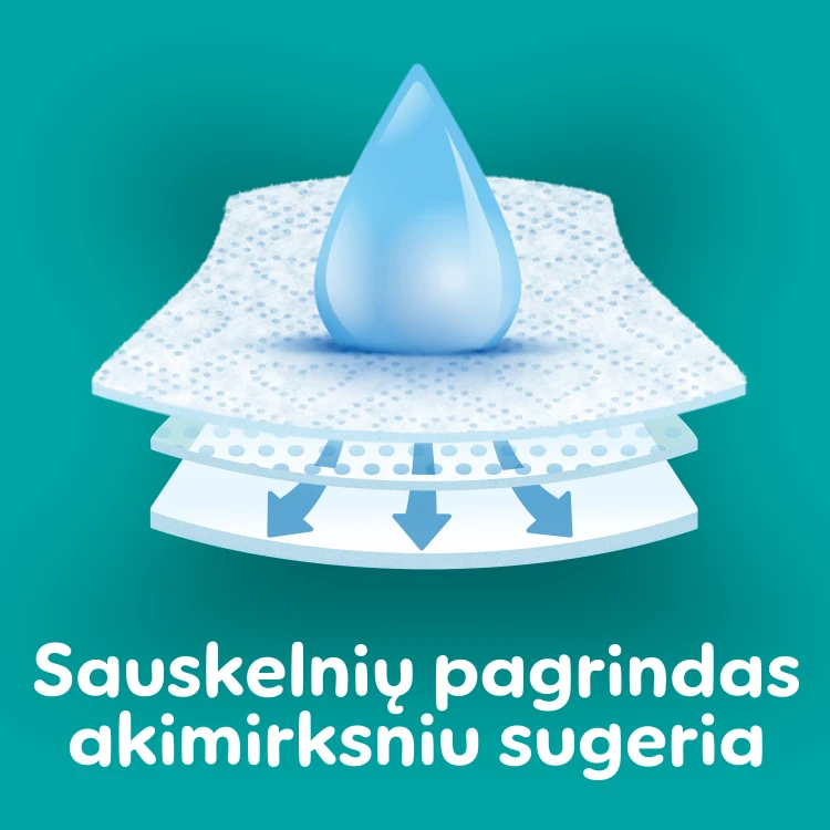 Sauskelnės Pampers Active Baby 5 Dydis, 11-16 kg, 150 vnt. aprašymas - Prekės nuotrauka
