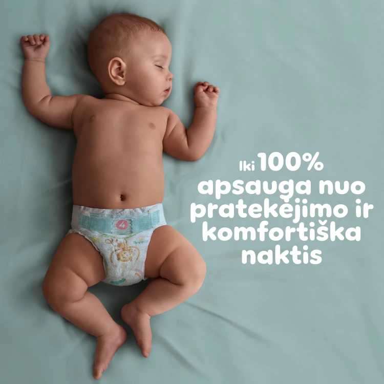 Sauskelnės Pampers Active Baby 6 Dydis, 13-18kg, 128vnt. aprašymas - Prekės nuotrauka