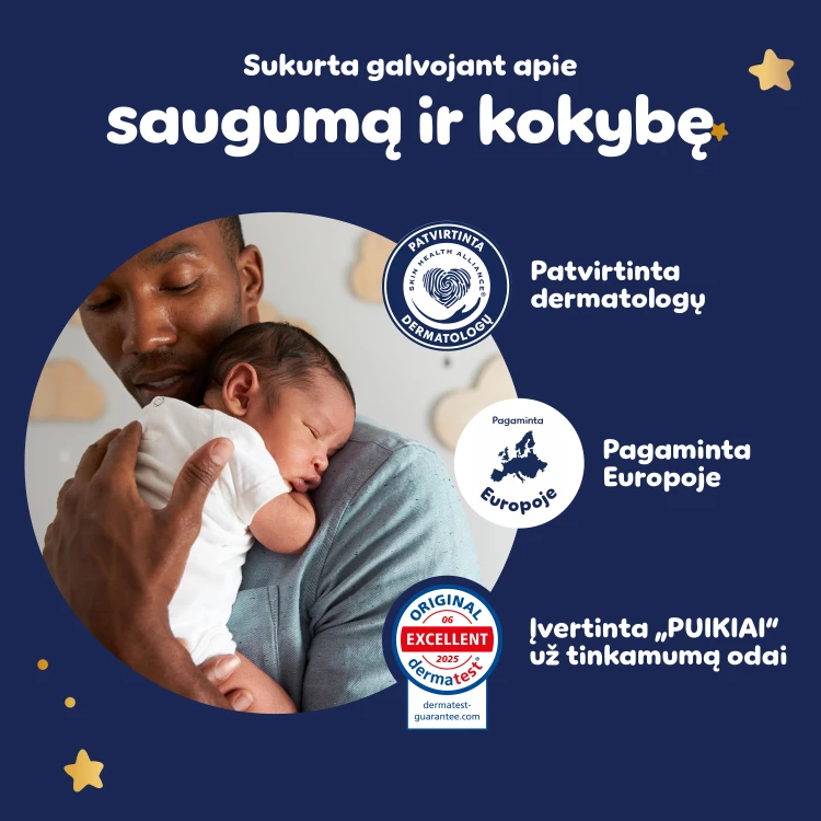 Pampers Night Pants Sauskelnės-Kelnaitės, 6, 80 vnt. aprašymas - Prekės nuotrauka