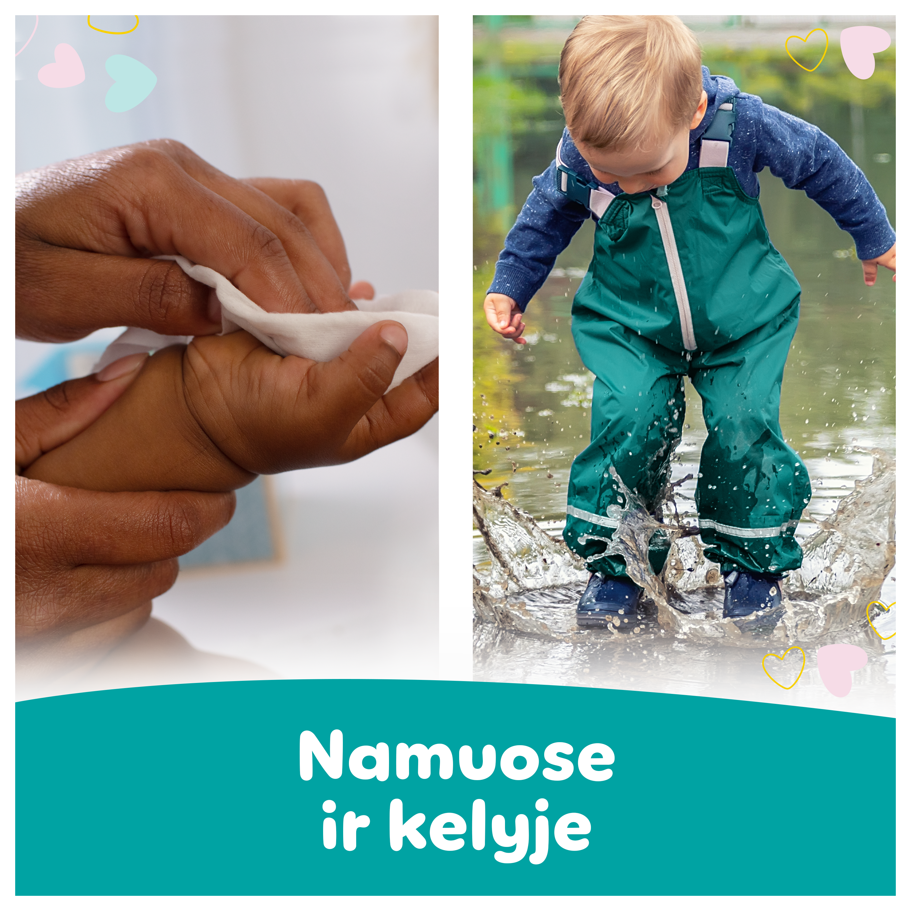 Pampers Sensitive Plastic Free Servetėlės Kūdikiams 24 Pakuotės, 1248 Servetėlės aprašymas - Prekės nuotrauka