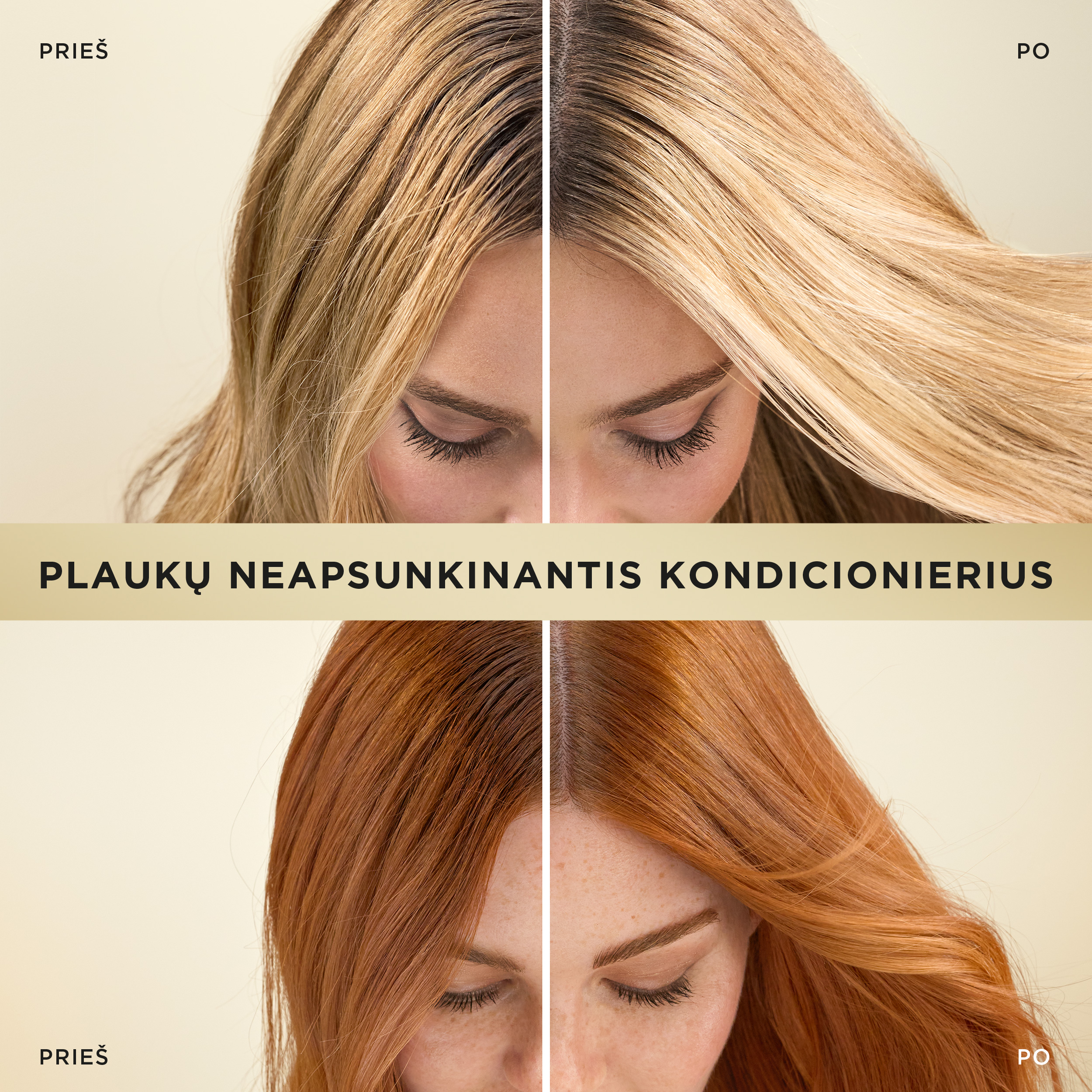 Pantene Repair & Protect Kondicionierius, 4x800 ml aprašymas - Prekės nuotrauka