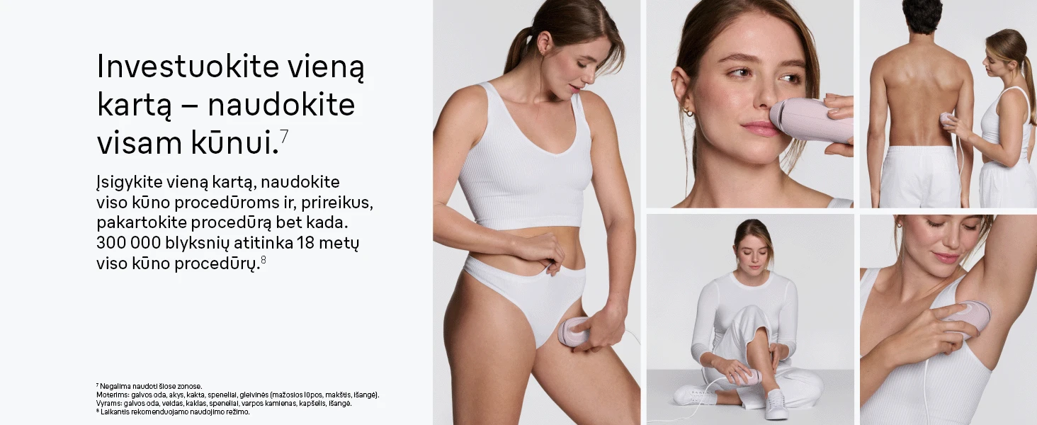 Braun PL1111 Silk-expert IPL mini Fotoepiliatorius aprašymas - Prekės nuotrauka