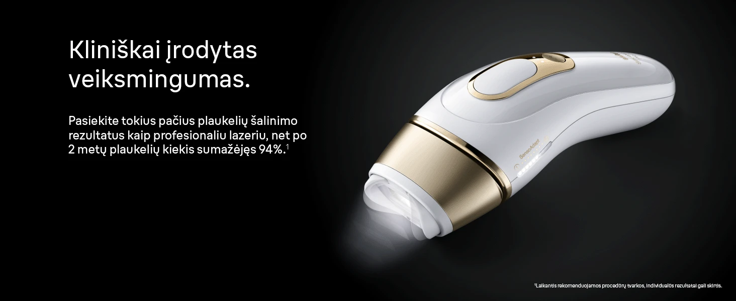 Braun PL5210 Silk-expert Pro 5 IPL Fotoepiliatorius aprašymas - Prekės nuotrauka