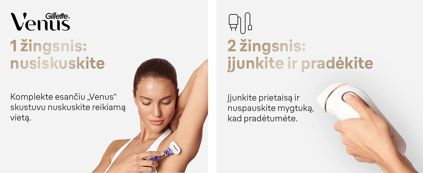 Braun PL5242 Silk-expert Pro 5 IPL Fotoepiliatorius aprašymas - Prekės nuotrauka