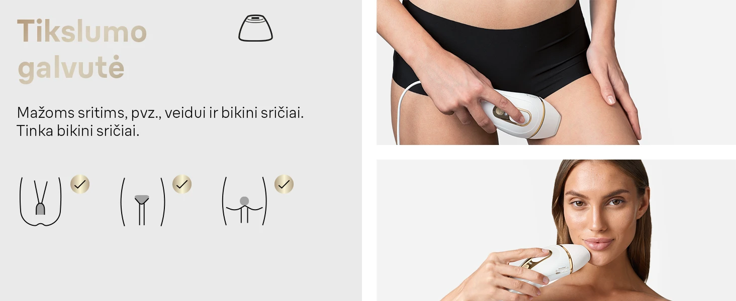 Braun PL5242 Silk-expert Pro 5 IPL Fotoepiliatorius aprašymas - Prekės nuotrauka