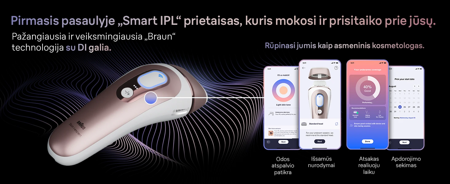 Fotoepiliatorius Braun PL7147 Skin i·expert Pro7 IPL aprašymas - Prekės nuotrauka