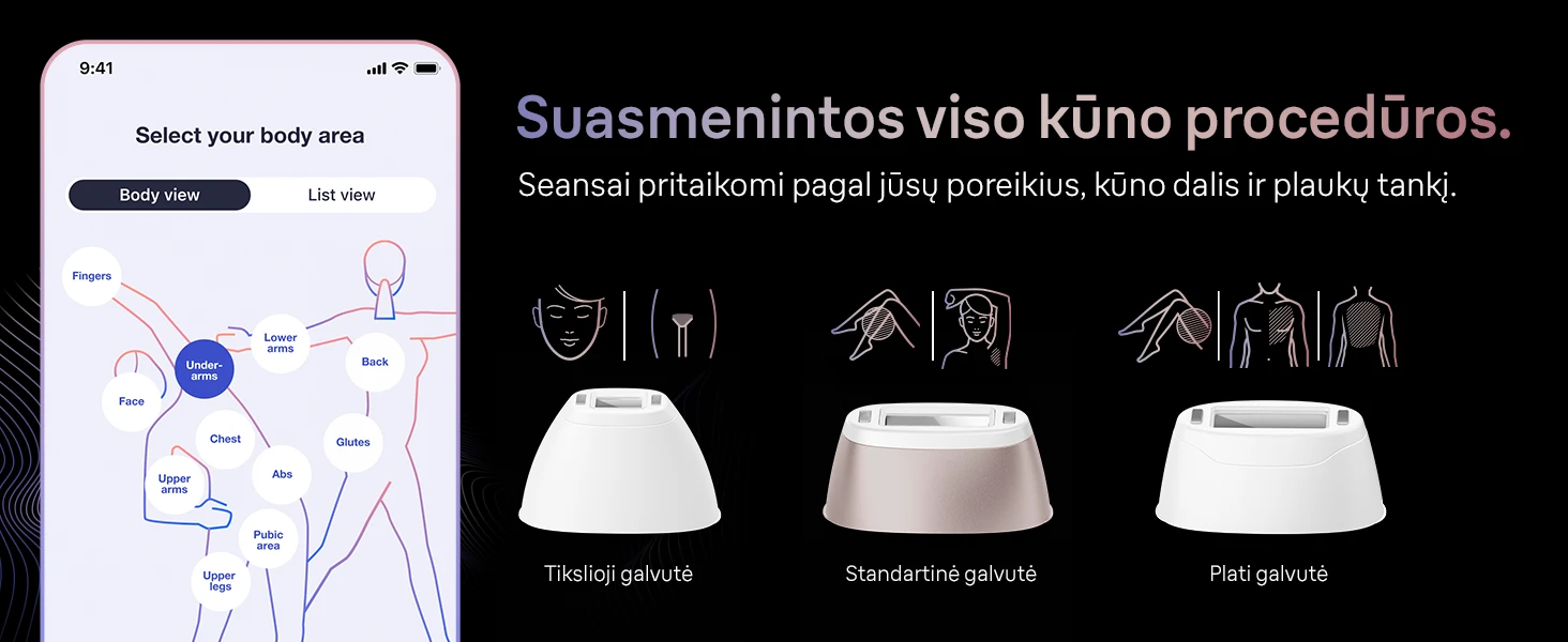 Fotoepiliatorius Braun PL7147 Skin i·expert Pro7 IPL aprašymas - Prekės nuotrauka