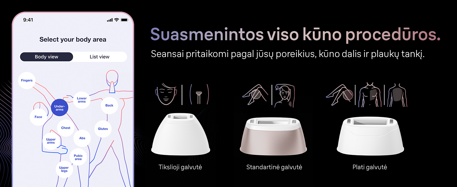 Braun PL7257 Skin i·expert Pro7 IPL Fotoepiliatorius aprašymas - Prekės nuotrauka