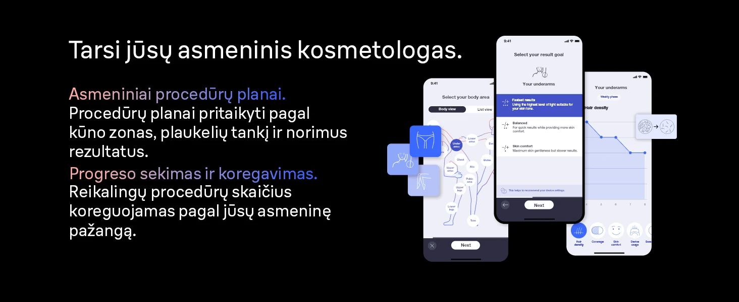 NAUJIENA Braun PL7321 Skin i·expert Pro7 IPL Fotoepiliatorius - Išmanioji alternatyva lazeriui. aprašymas - Prekės nuotrauka