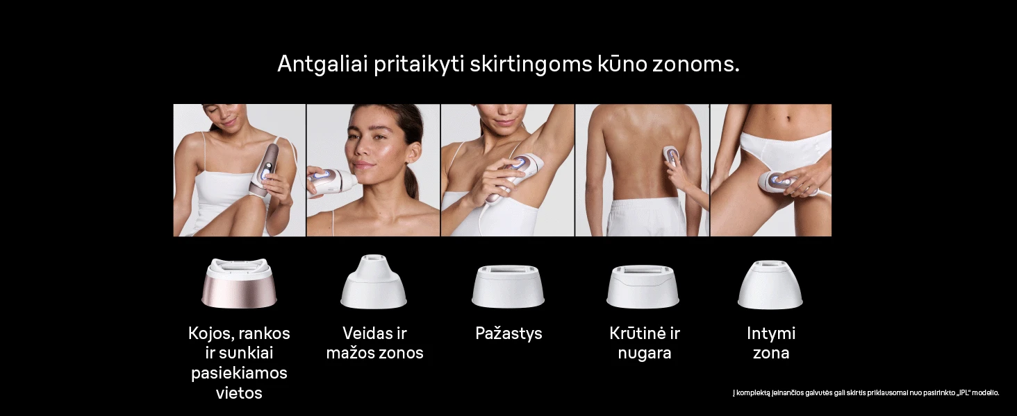 Braun PL7431 Skin i·expert Pro7 IPL Fotoepiliatorius aprašymas - Prekės nuotrauka