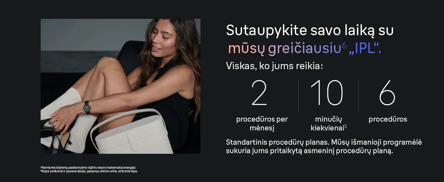 Braun PL7431 Skin i·expert Pro7 IPL Fotoepiliatorius aprašymas - Prekės nuotrauka