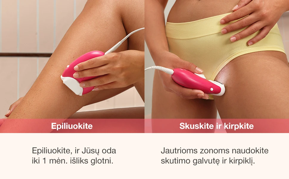Epiliatorius Braun Silk•épil 3 SE3-031 aprašymas - Prekės nuotrauka