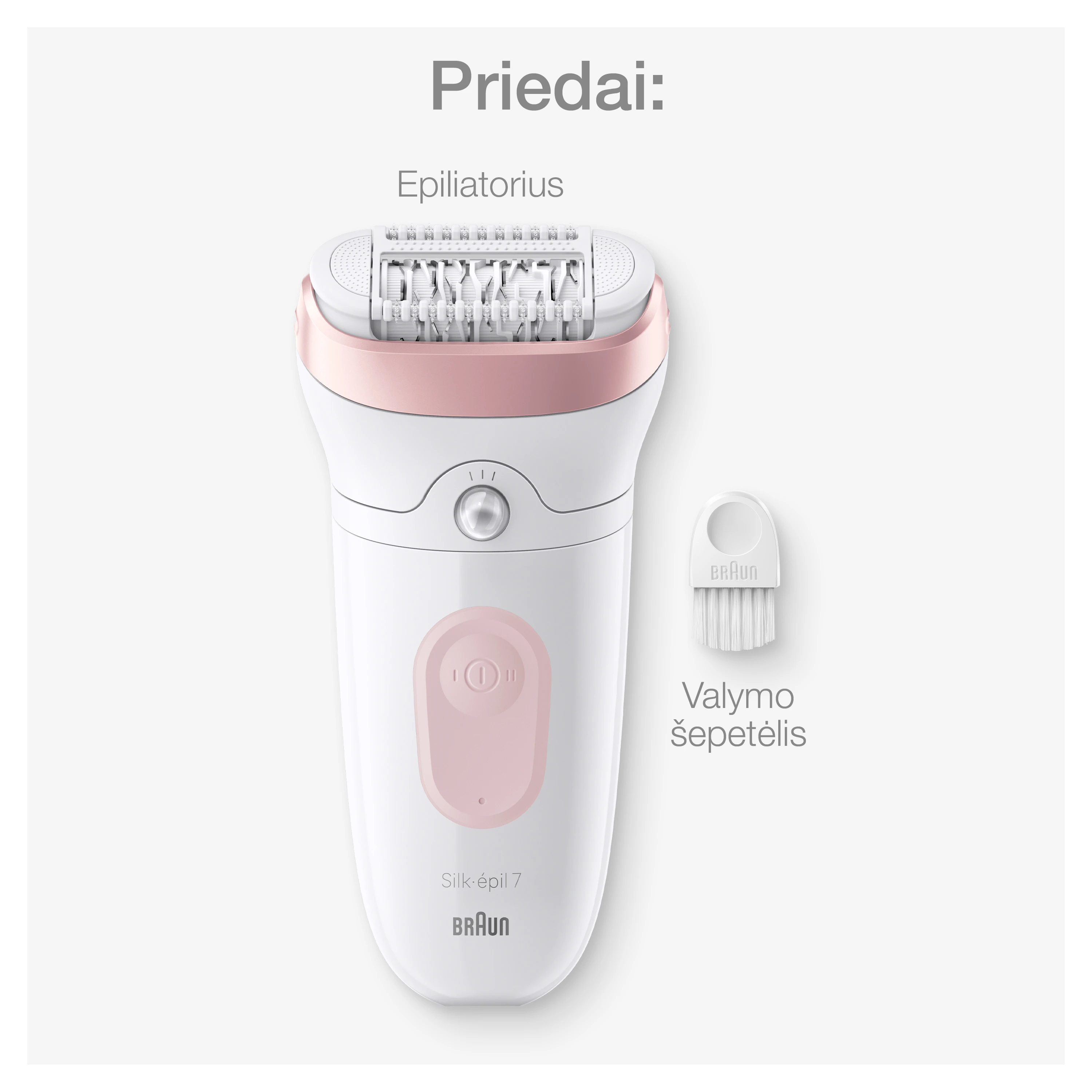 Epiliatorius Braun Silk-épil 7 7-000 aprašymas - Prekės nuotrauka