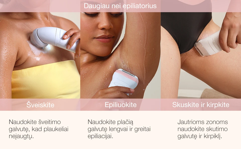 Epiliatorius Braun SE7-060 Silk•épil 7 aprašymas - Prekės nuotrauka