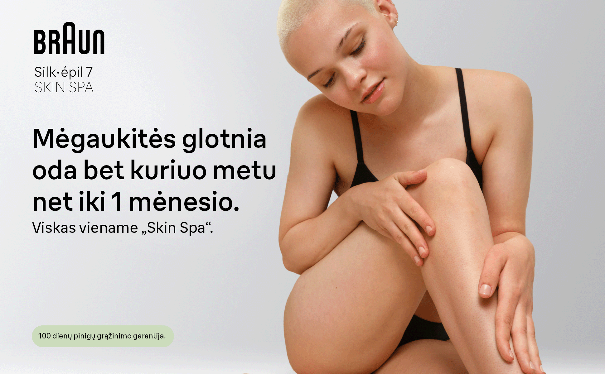 SE7-081 Braun Silk•épil 7 SkinSpa Epiliatorius aprašymas - Prekės nuotrauka