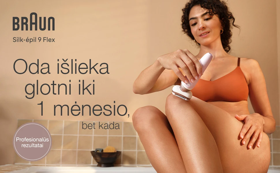 Epiliatorius Braun Silk•épil 9 Flex SES9-030 3D aprašymas - Prekės nuotrauka