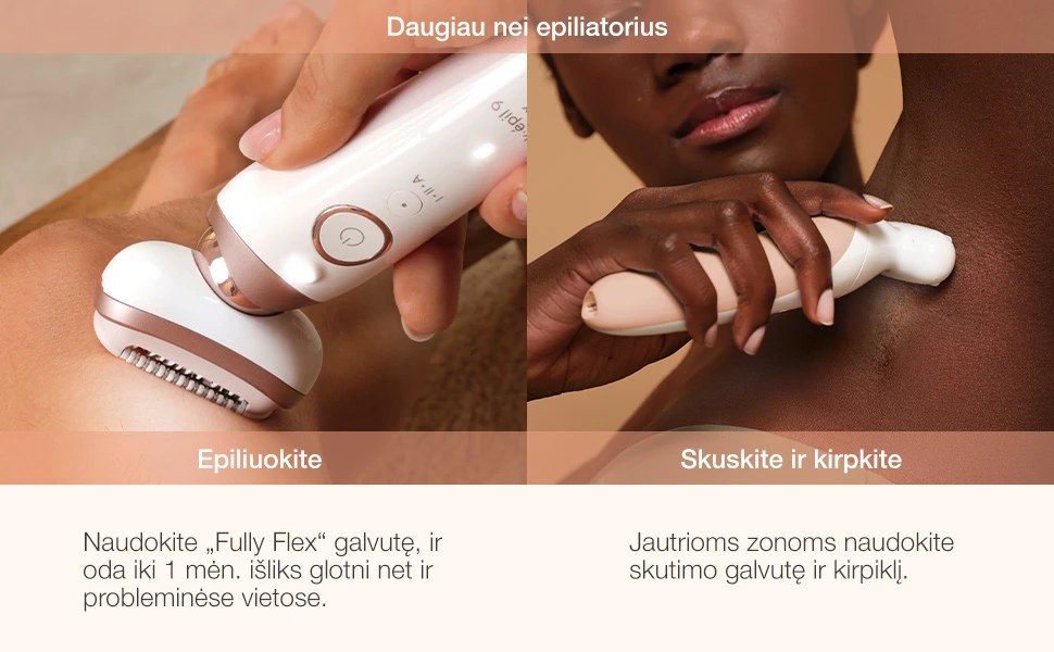 Epiliatorius Braun Silk•épil 9 Flex SES9-030 3D aprašymas - Prekės nuotrauka
