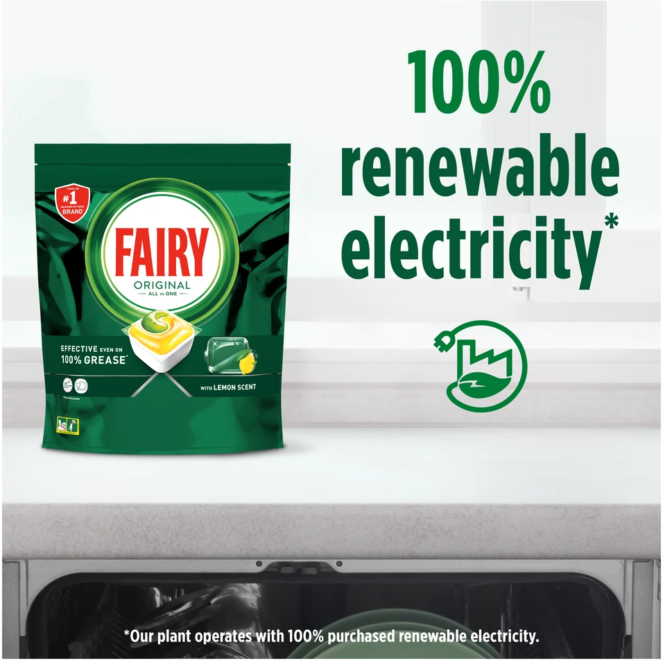 Indaplovių tabletės Fairy Platinum All In One Lemon, 71 vnt., citrinų kvapo