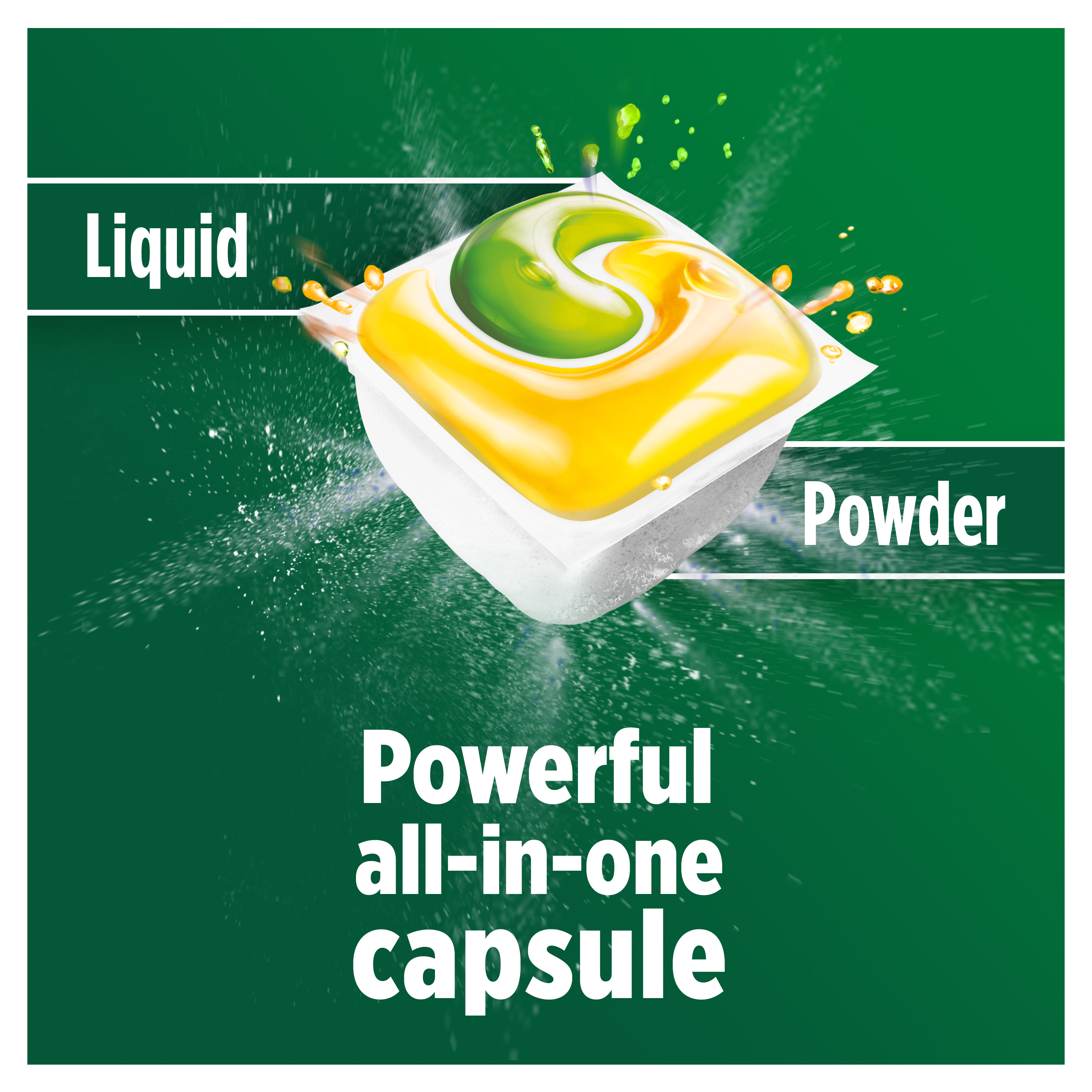 Procter Gamble Fairy Platinum All In One Lemon Indaplovių Tabletės, 100 Tabl.