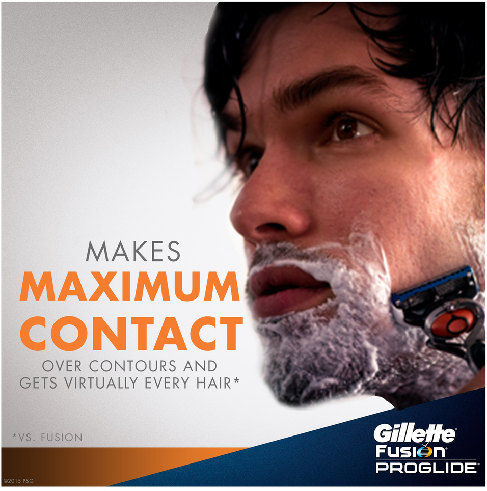 Gillette Fusion Proglide Keičiamosios Skutimosi Galvutės 4 Vnt