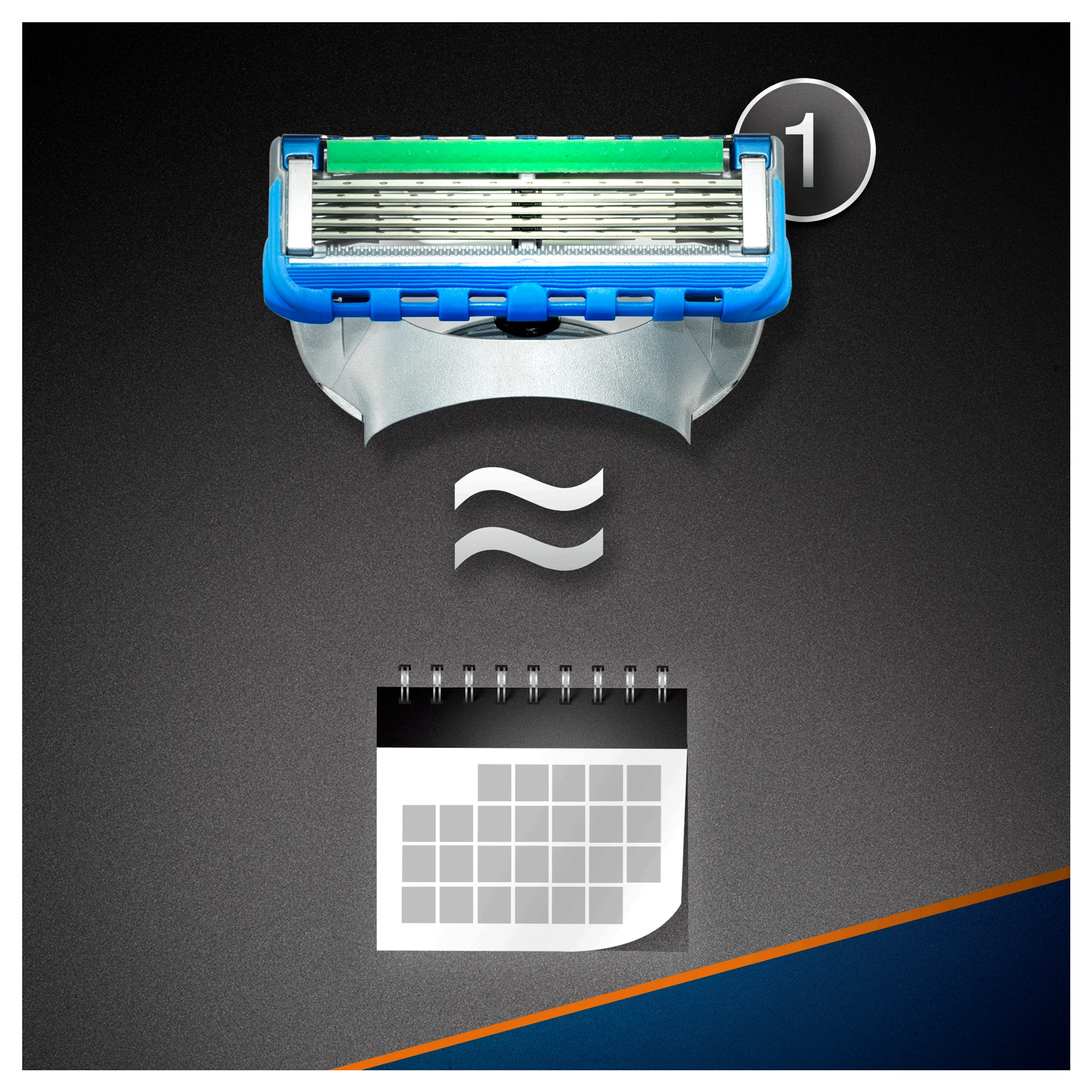 Gillette Fusion Proglide Power Keičiamosios Skutimosi Galvutės 4 Vnt