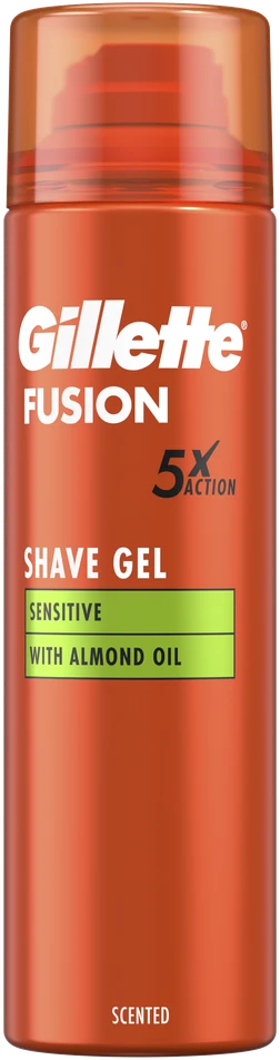 Skutimosi gelis Gillette series sensitive, 200 ml