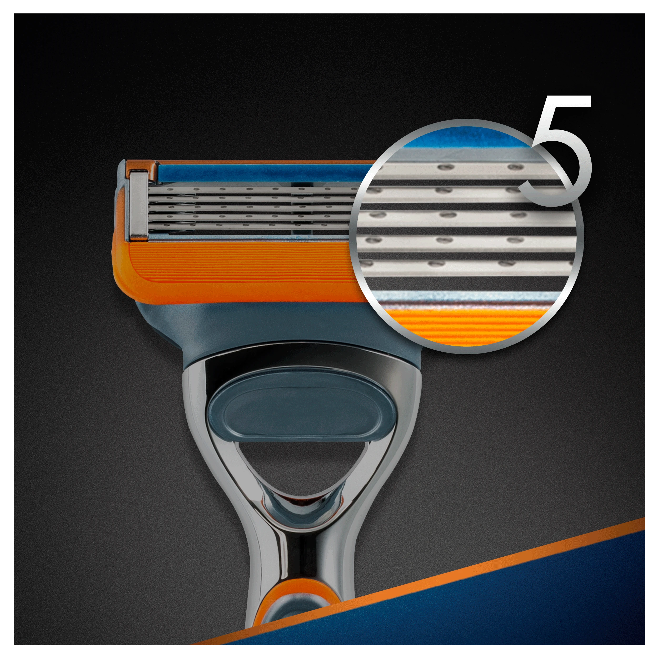 Gillete Skustuvo galvutės GILLETTE FUSION Power, 4 vnt.