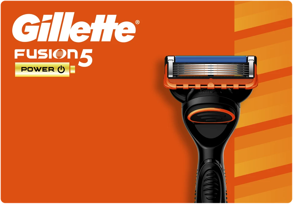 Skustuvas vyrams Gillette Fusion5 Power + 10 skutimosi galvučių