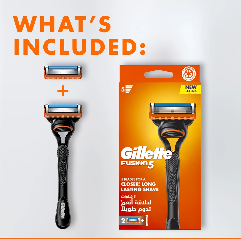 Gillete Skustuvas GILLETTE FUSION 2up