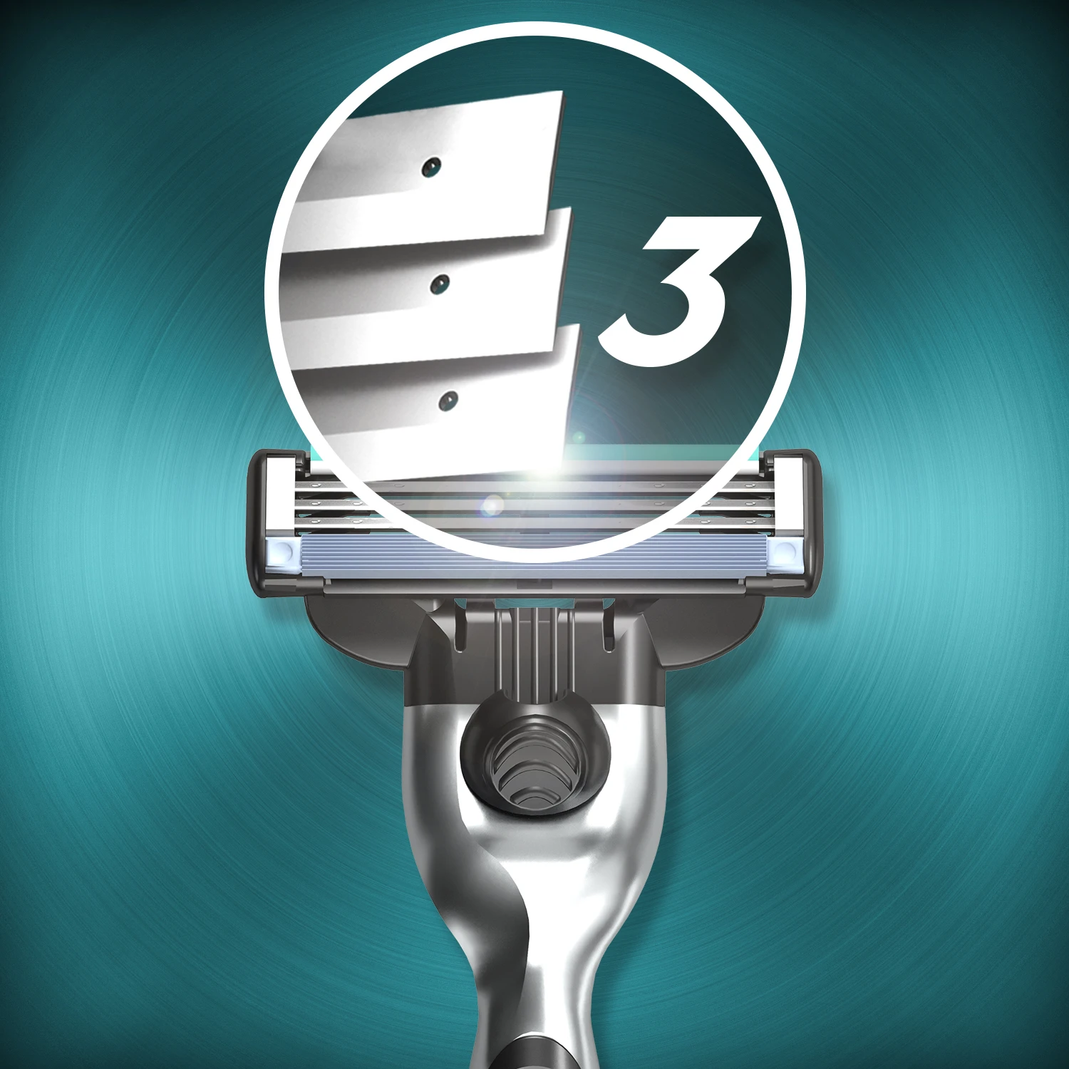 Skustuvo galvutės Gillette MACH3, 8 vnt.