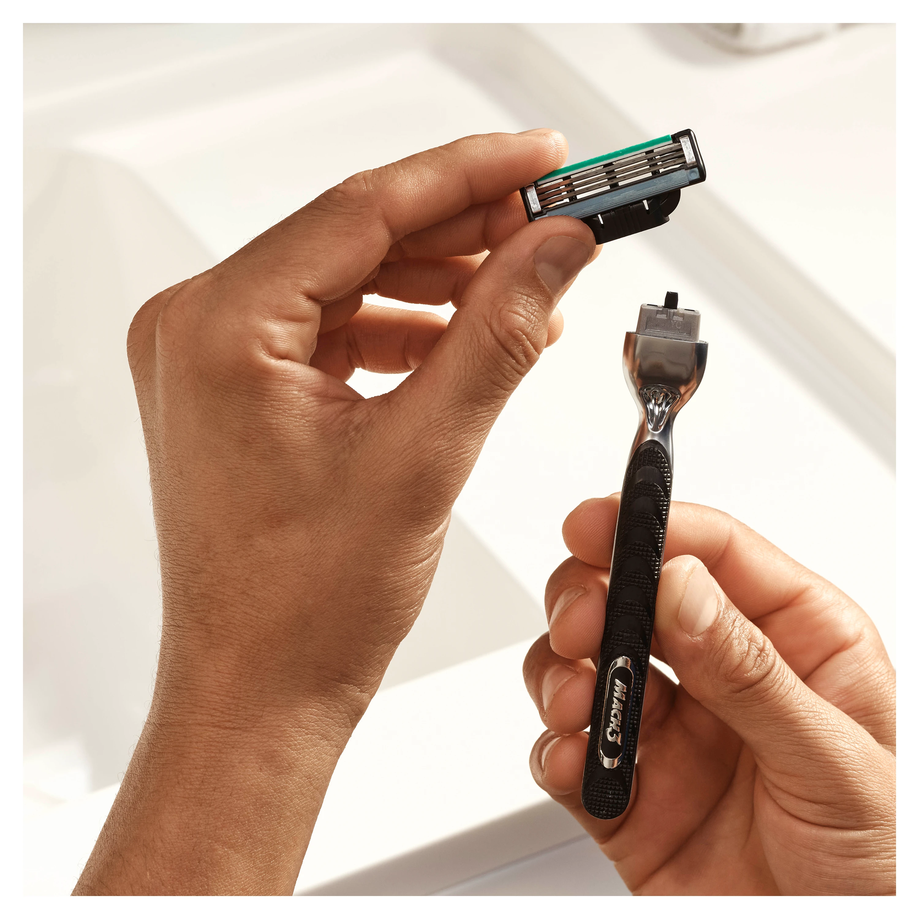 Skustuvo galvutės Gillette MACH3, 8 vnt.