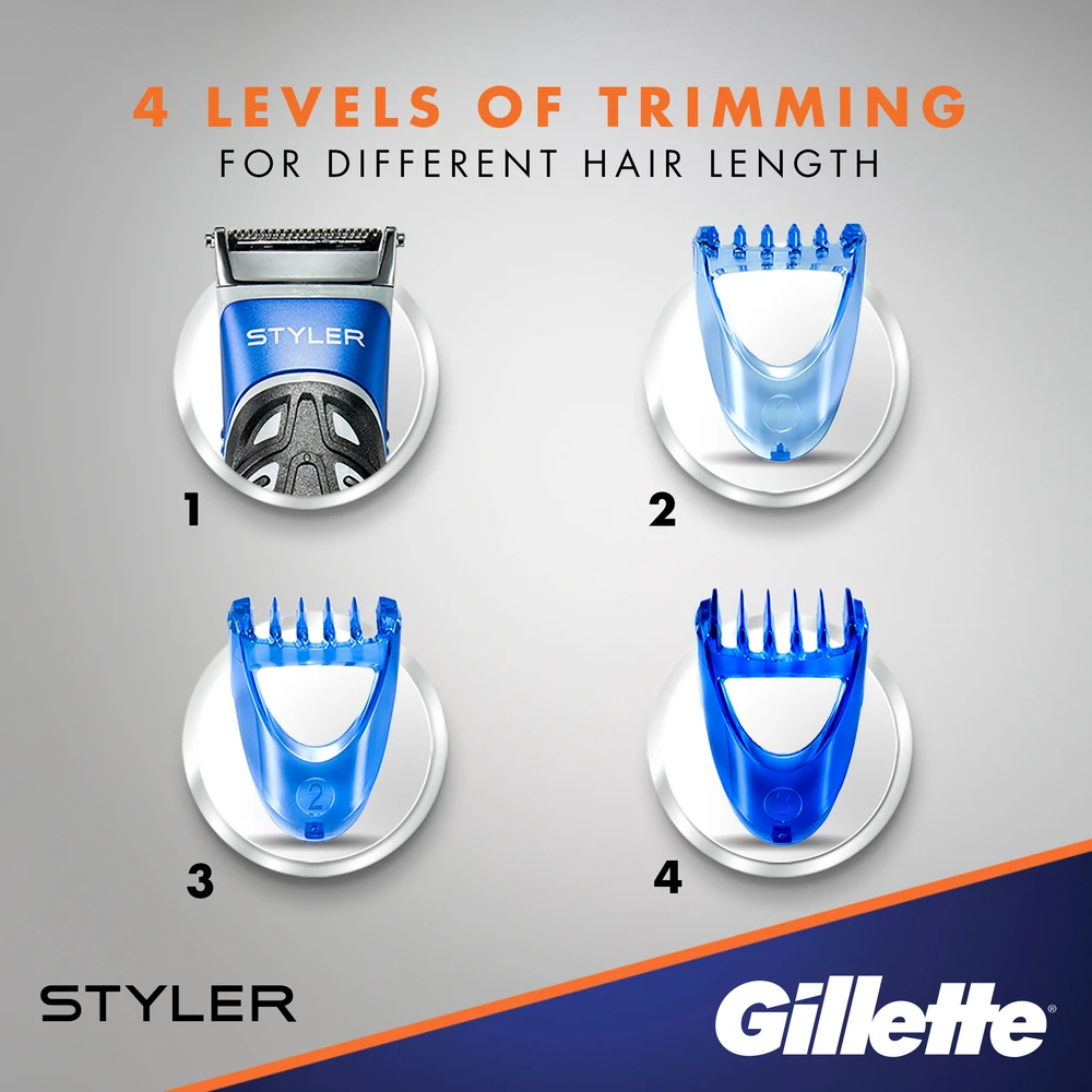 Gillete Skustuvas Gillette FUSION Proglide Power su kirpikliu