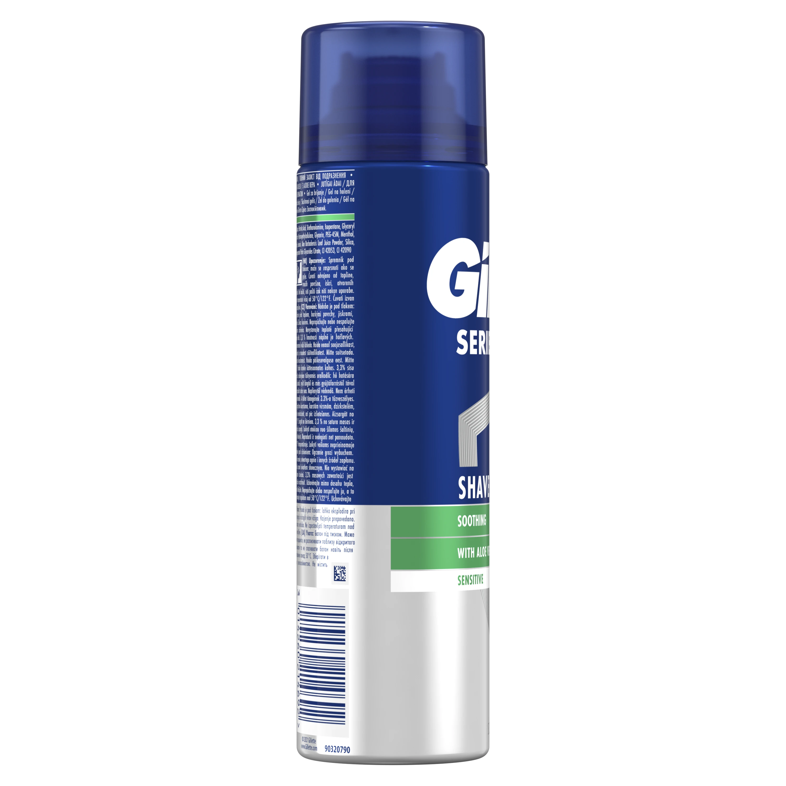 Gillete Skutimosi gelis GILLETTE Series Sensitive, 200 ml