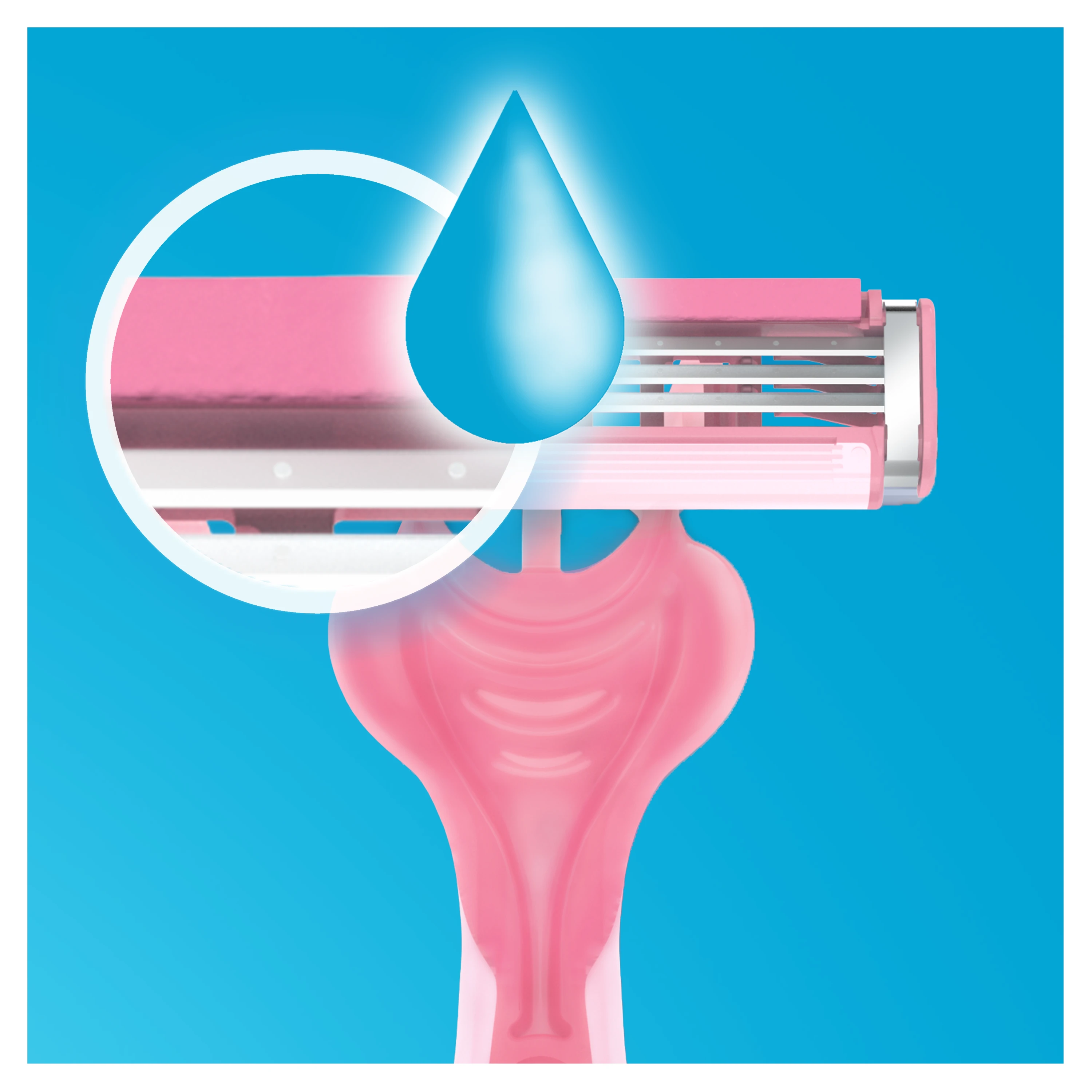 „Gillette Simply Venus 3“ Vienkartiniai Skustuvai Moterims, 12 vnt.