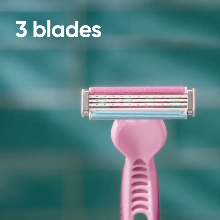 Gillette Venus Comfort Colours Vienkartiniai Skustuvai, 12 vnt.