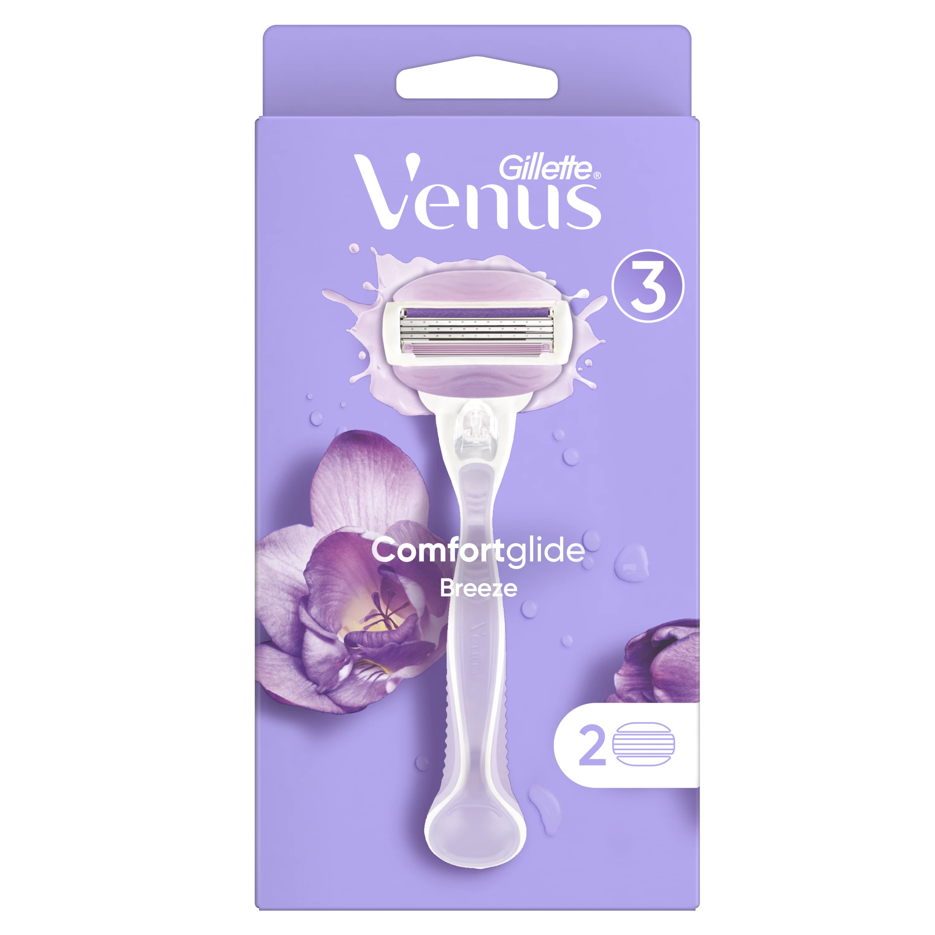 Gillette Skustuvas VENUS Breeze, 2 galvutės