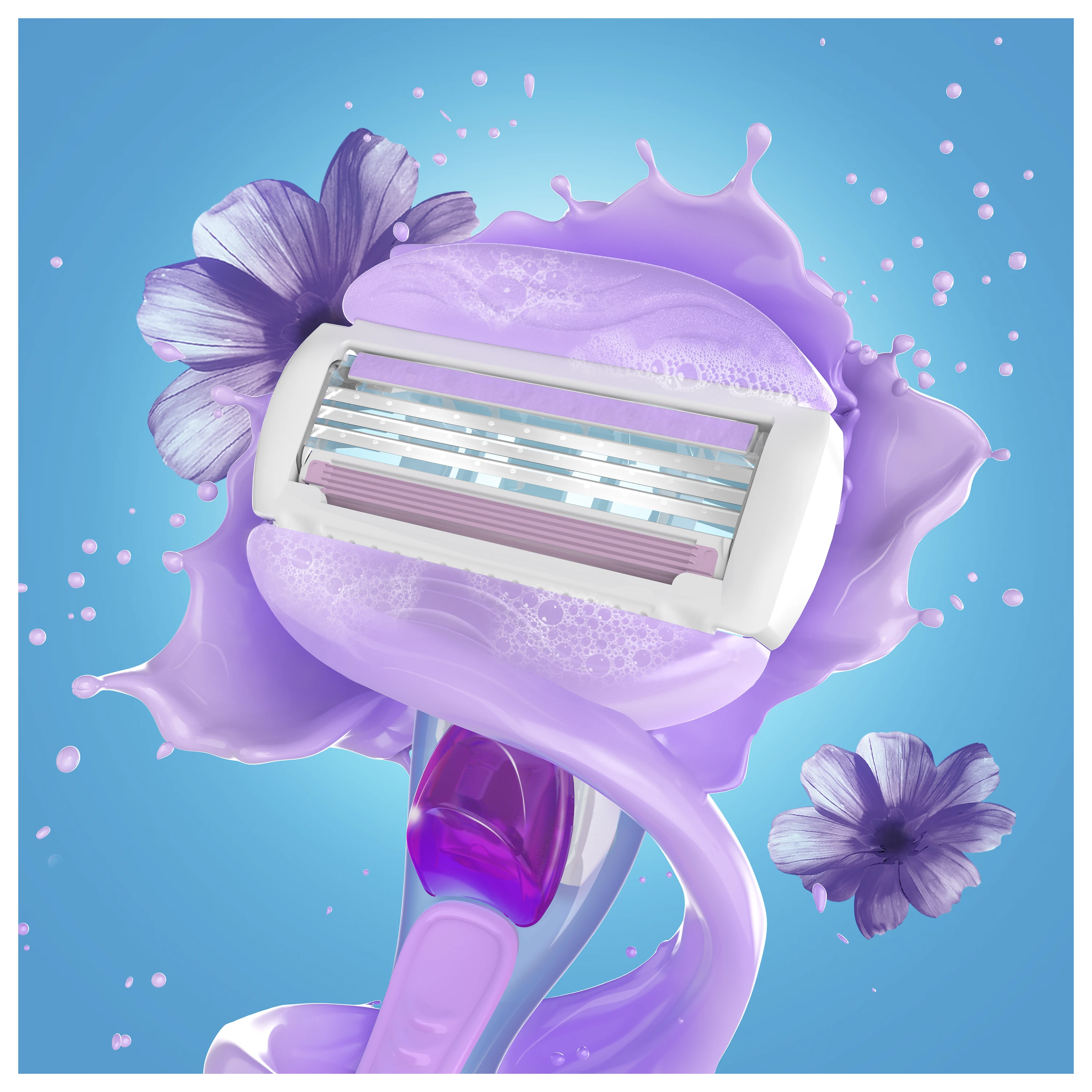 Gillette Venus ComfortGlide Breeze Skustuvo Keičiamos Galvutės, 8 vnt