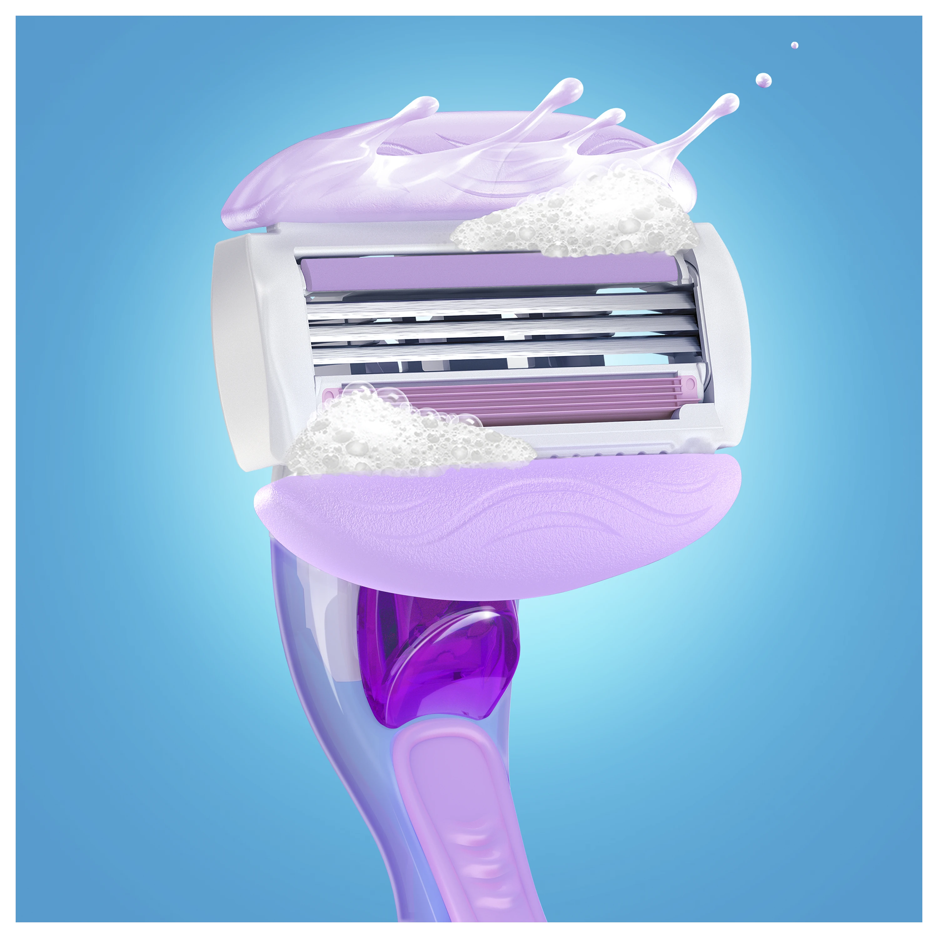 Gillette Venus ComfortGlide Breeze Skustuvo Keičiamos Galvutės, 8 vnt