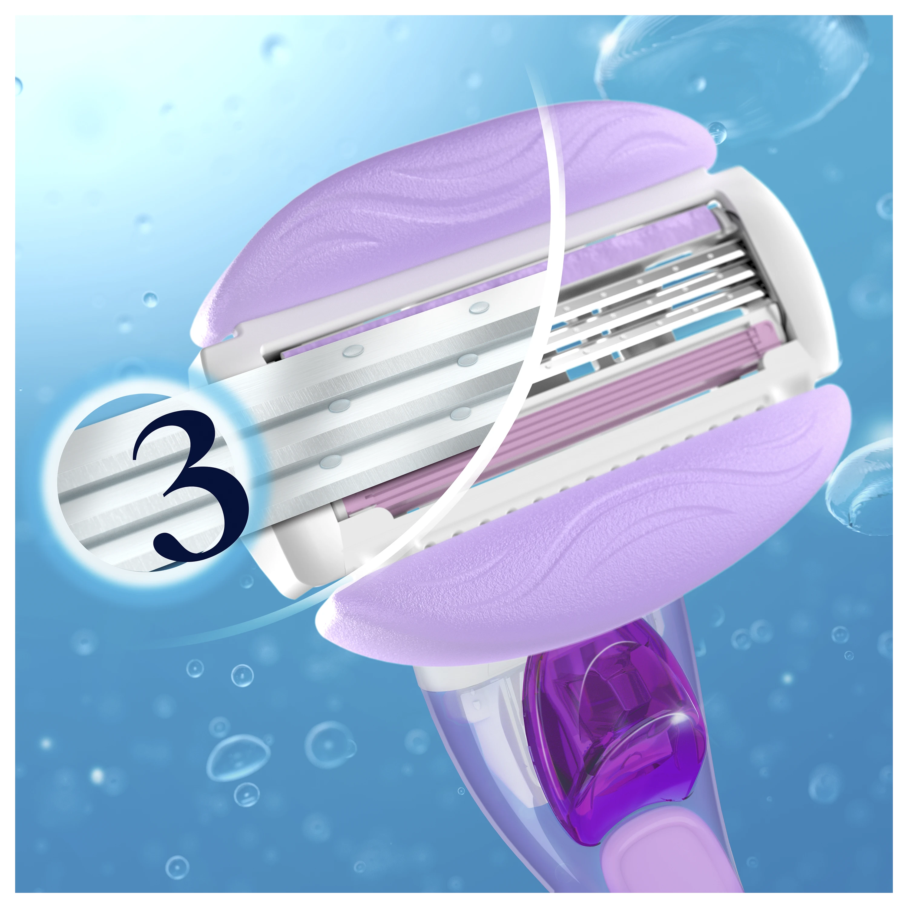 Gillette Skustuvo galvutės VENUS Breeze, 4 vnt.
