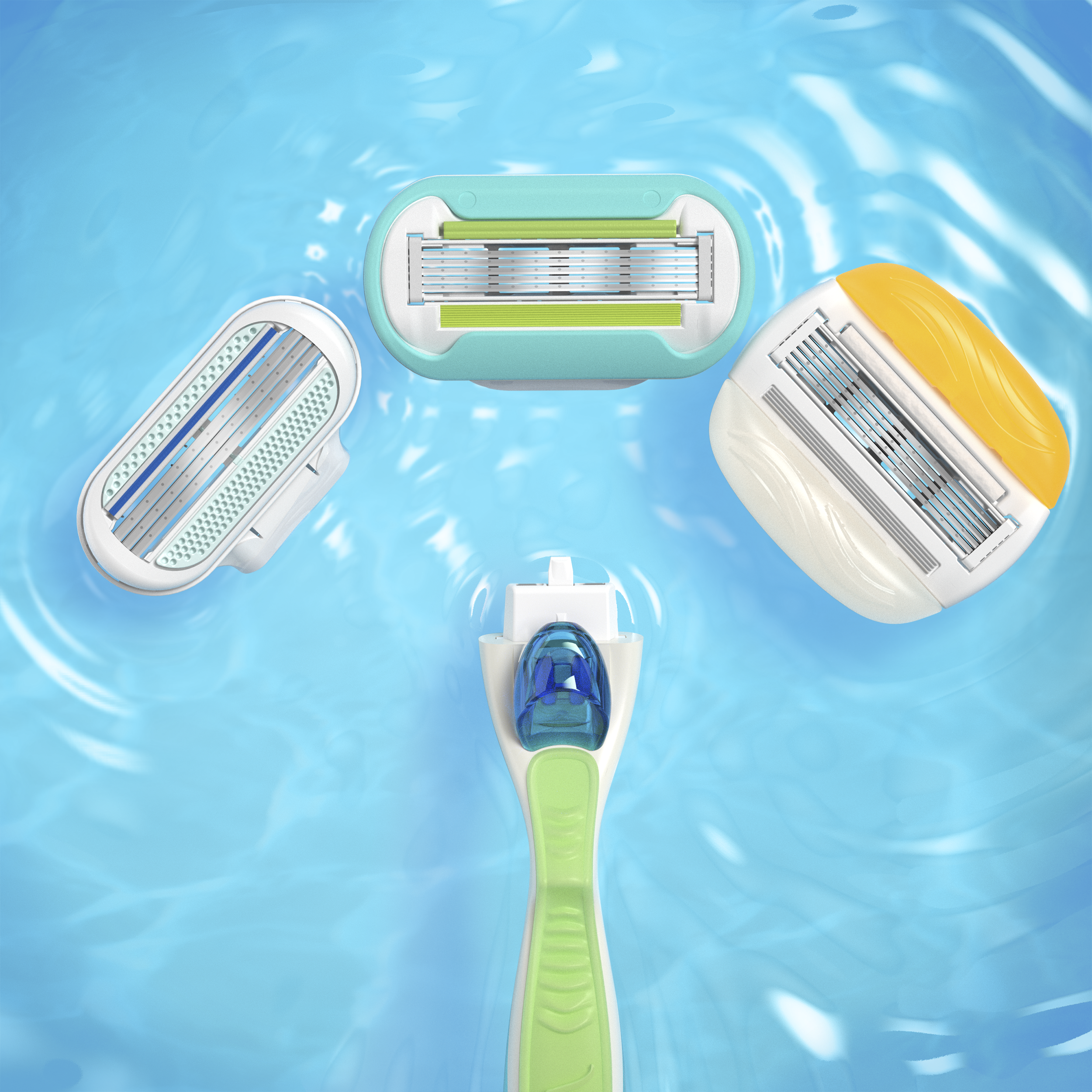 Gillette Skustuvo galvutės VENUS Extra Smooth, 4 vnt.
