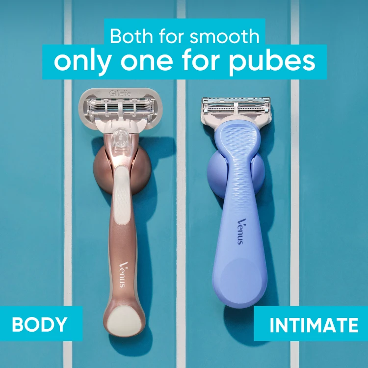 Gillette Venus Intimate Keičiamosios Skutimosi Galvutės, 10 vnt.