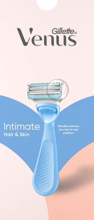 Gillette Venus Intimate Skustuvas, 5 Keičiamosios Kasetės