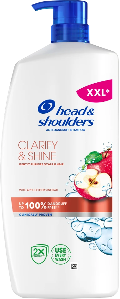 Head&Shoulders Head & Shoulders šampūnas plaukams, suteikiantis blizgesio ir suteikiantis švytėjimo, 800 ml