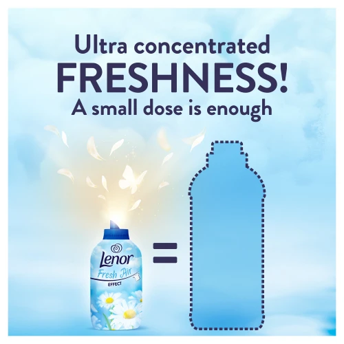 LENOR Audinių minkštiklis "Fresh Air Sensitive" 1.204 L (86 skalbimai)
