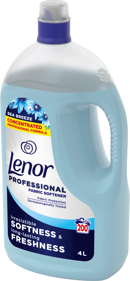 Minkštiklis LENOR Professional, Sea Breeze, 4l, 200 skalbimų