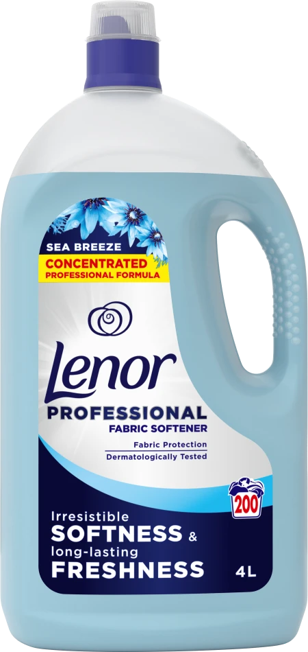 Minkštiklis LENOR Professional, Sea Breeze, 4l, 200 skalbimų